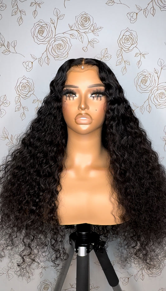 Deep Curl Lace Frontal Wig