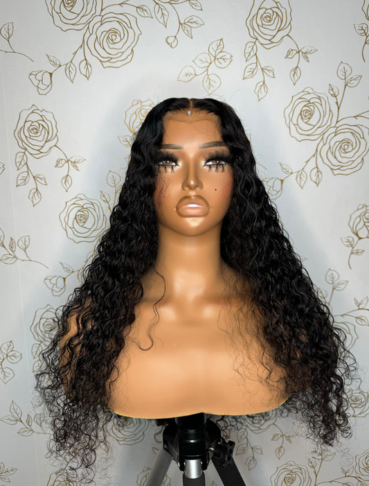 Deep Curl Lace Frontal Wig
